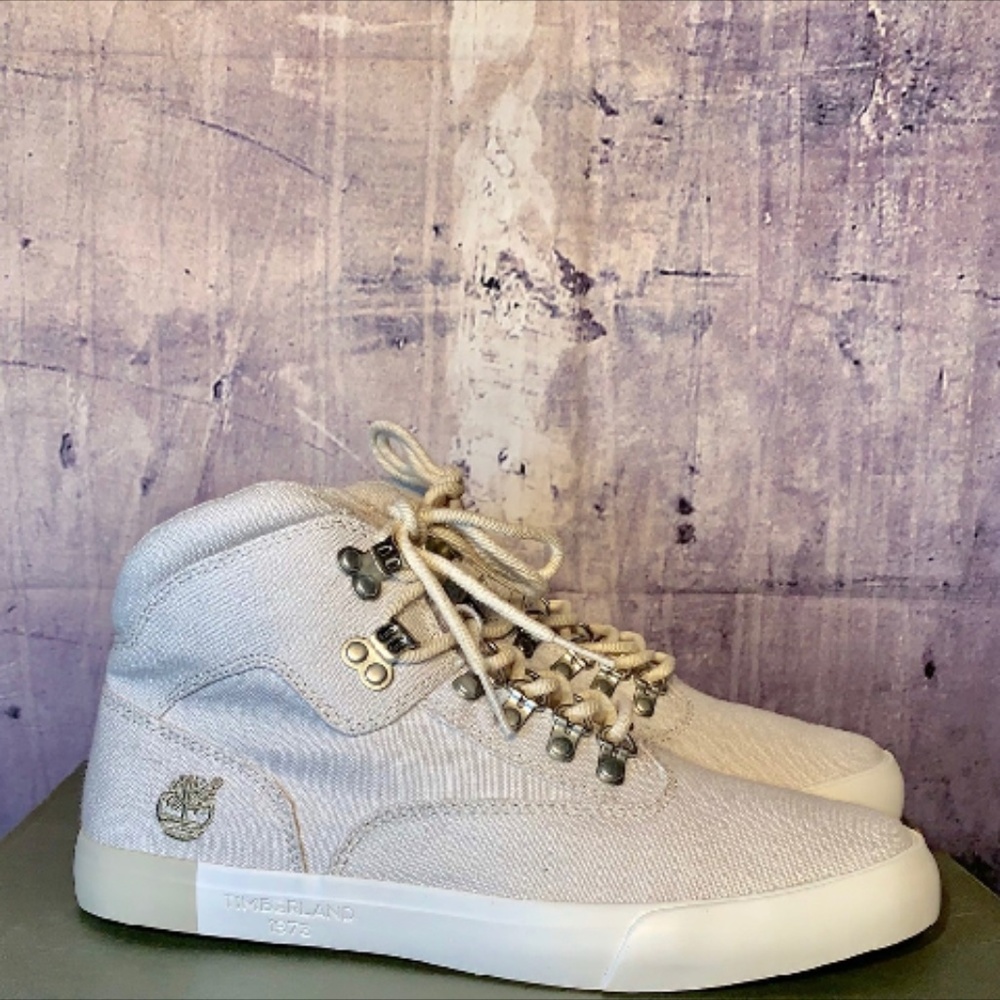 MEN TIMBERLAND SNEAKERS NEWPORT BAY 2.0 OFF WHITE - Picture 4 of 8